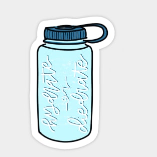 Hydrate or Diedrate Version 2 Sticker